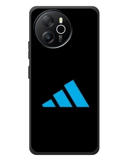 Чехол для Blackview Shark 8 с картинкой «Adidas Cyan Logo»