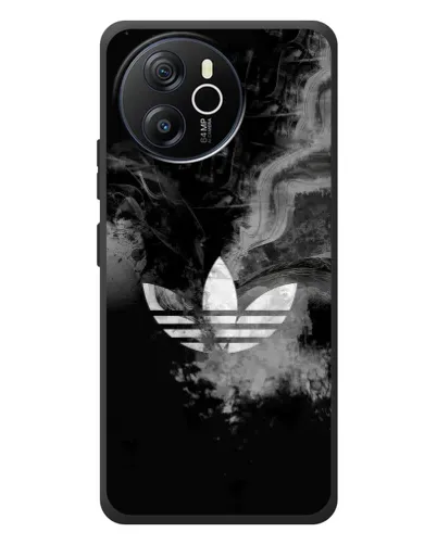 Чехол для Blackview Shark 8 с картинкой «Абстрактный дым Adidas»