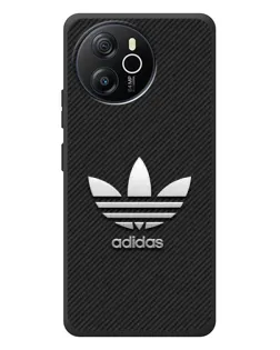 Чехол для Blackview Shark 8 с картинкой «Adidas Карбоновая текстура»