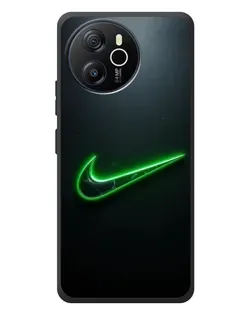 Чохол для Blackview Shark 8 з картинкою «Неоновий контур Nike»