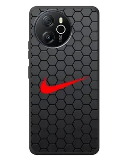 Чохол для Blackview Shark 8 з картинкою «Nike — карбонова сітка»