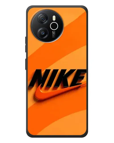 Чехол для Blackview Shark 8 с картинкой «Оранжевый драйв Nike»