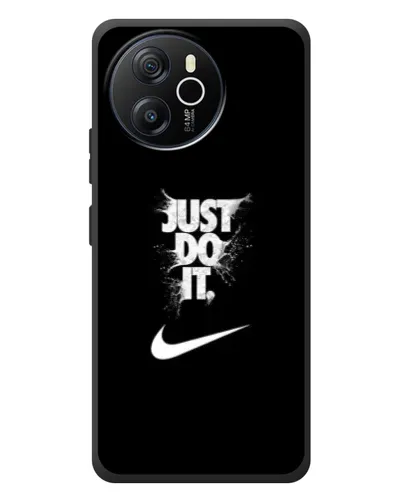 Чехол для Blackview Shark 8 с картинкой «Текстовый принт Nike»