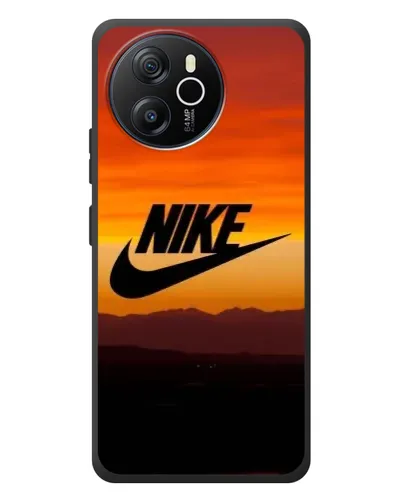 Чехол для Blackview Shark 8 с картинкой «Nike — вечерний горизонт»
