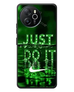 Чехол для Blackview Shark 8 с картинкой «Зеленый неоновый Nike»