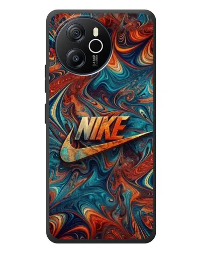 Чехол для Blackview Shark 8 с картинкой «Nike в абстракции»