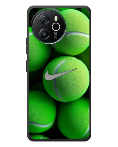 Чехол для Blackview Shark 8 с картинкой «Теннисные мячи Найк»