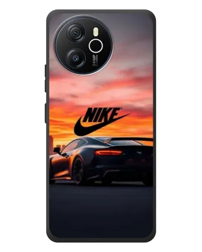 Чехол для Blackview Shark 8 с картинкой «Nike и суперкар»
