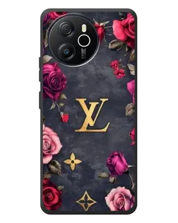 Чохол для Blackview Shark 8 з картинкою «Квітковий Louis Vuitton»