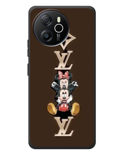 Чехол для Blackview Shark 8 с картинкой «LV и Микки Маус»