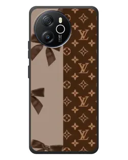Чехол для Blackview Shark 8 с картинкой «Louis Vuitton — банты»