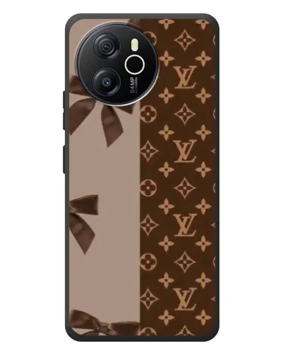 Чехол для Blackview Shark 8 с картинкой «Louis Vuitton — банты»