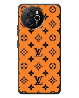 Чехол для Blackview Shark 8 с картинкой «Оранжевый стиль LV»