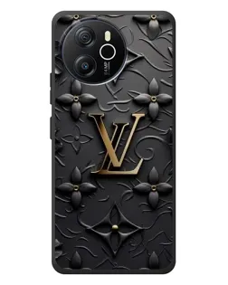 Чехол для Blackview Shark 8 с картинкой «Кожаная текстура LV»
