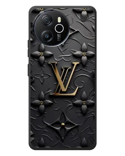Чехол для Blackview Shark 8 с картинкой «Кожаная текстура LV»