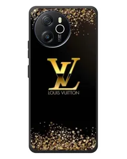 Чехол для Blackview Shark 8 с картинкой «LV — золотые искры»