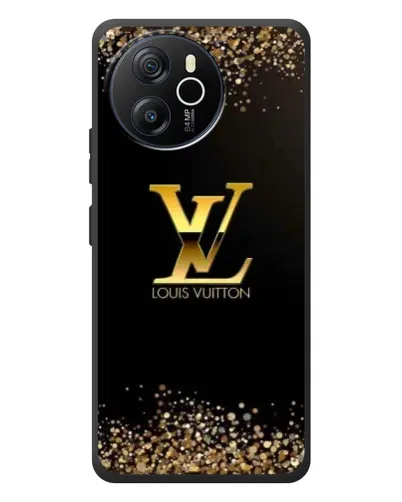 Чехол для Blackview Shark 8 с картинкой «LV — золотые искры»