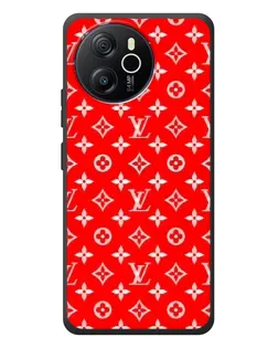Чехол для Blackview Shark 8 с картинкой «Яркий паттерн LV»