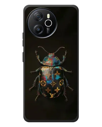 Чехол для Blackview Shark 8 с картинкой «LV — мраморный принт»