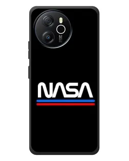 Чохол для Blackview Shark 8 з картинкою «NASA — класика Red Blue»