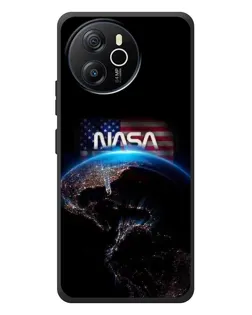 Чехол для Blackview Shark 8 с картинкой «Земля из космоса NASA»
