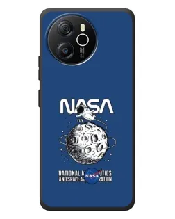 Чехол для Blackview Shark 8 с картинкой «NASA — лунная миссия»