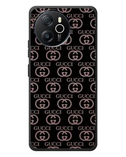 Чехол для Blackview Shark 8 с картинкой «Классическая монограмма Gucci»