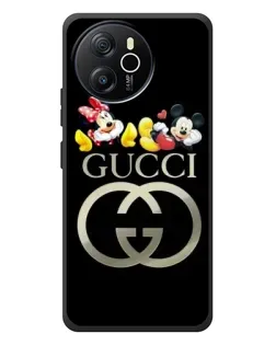 Чехол для Blackview Shark 8 с картинкой «Gucci — герои Disney»