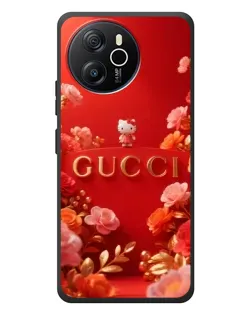 Чехол для Blackview Shark 8 с картинкой «Gucci — золотой сад»