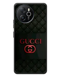Чехол для Blackview Shark 8 с картинкой «Gucci — стеганый черный»