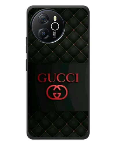 Чехол для Blackview Shark 8 с картинкой «Gucci — стеганый черный»