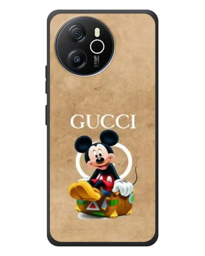 Чехол для Blackview Shark 8 с картинкой «Микки Маус Gucci — крафт»