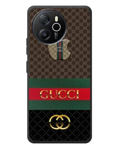 Чехол для Blackview Shark 8 с картинкой «Gucci — брендированный десерт»