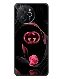 Чехол для Blackview Shark 8 с картинкой «Gucci — неоновая роза»