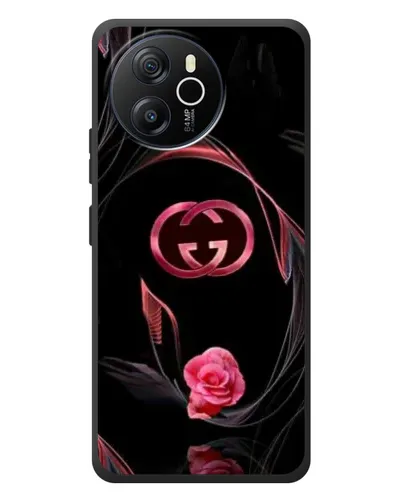 Чехол для Blackview Shark 8 с картинкой «Gucci — неоновая роза»
