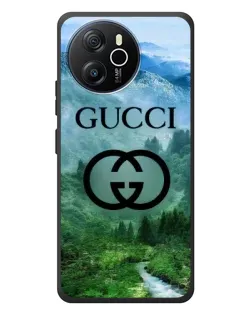 Чехол для Blackview Shark 8 с картинкой «Gucci — горный пейзаж»