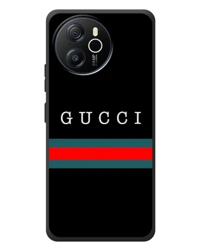 Чехол для Blackview Shark 8 с картинкой «Gucci — красный пояс»