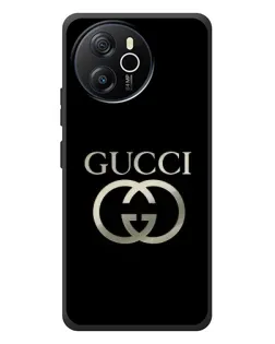 Чохол для Blackview Shark 8 з картинкою «Gucci — золото на чорному»