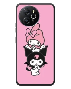 Чехол для Blackview Shark 8 с картинкой «My Melody и Kuromi»