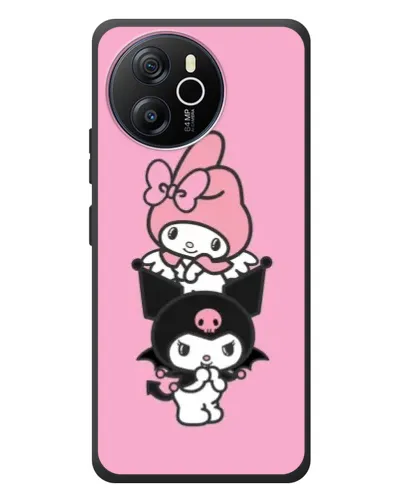 Чехол для Blackview Shark 8 с картинкой «My Melody и Kuromi»