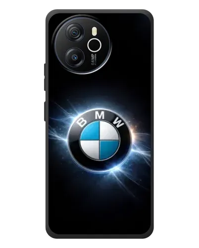 Чехол для Blackview Shark 8 с картинкой «BMW — неоновое сияние»