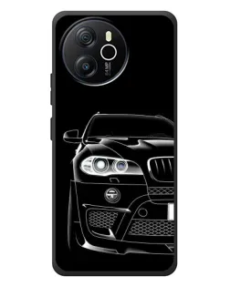 Чехол для Blackview Shark 8 с картинкой «Темный силуэт BMW»