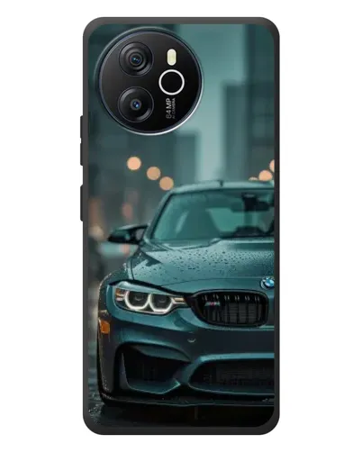 Чехол для Blackview Shark 8 с картинкой «BMW в огнях города»
