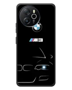 Чехол для Blackview Shark 8 с картинкой «Минималистичный принт BMW M3»