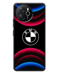 Чехол для Blackview Shark 8 с картинкой «Логотип BMW и неоновые дуги»