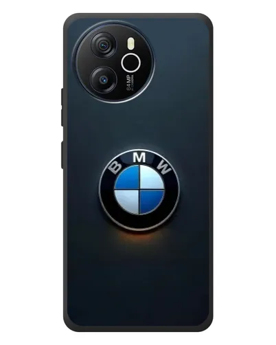 Чехол для Blackview Shark 8 с картинкой «Логотип BMW — минимализм»