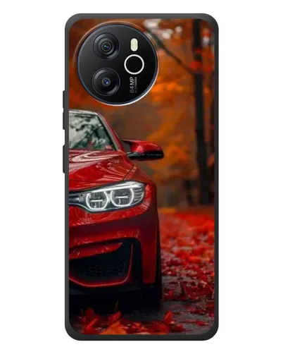 Чехол для Blackview Shark 8 с картинкой «Осенняя BMW M4»