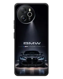 Чохол для Blackview Shark 8 з картинкою «BMW крізь нічне місто»