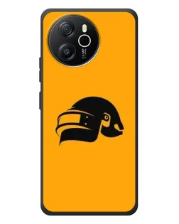 Чехол для Blackview Shark 8 с картинкой «PUBG — золотой шлем»