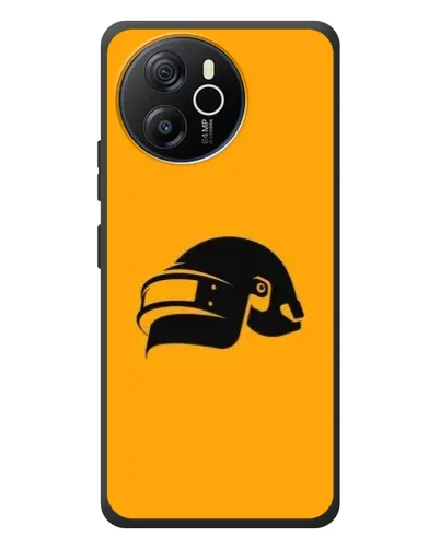 Чехол для Blackview Shark 8 с картинкой «PUBG — золотой шлем»